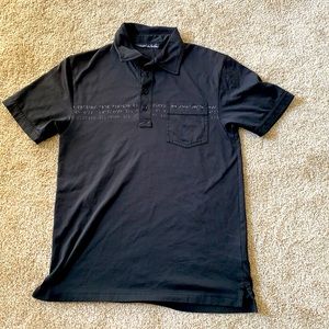 Travis Mathew Black Golf Shirt